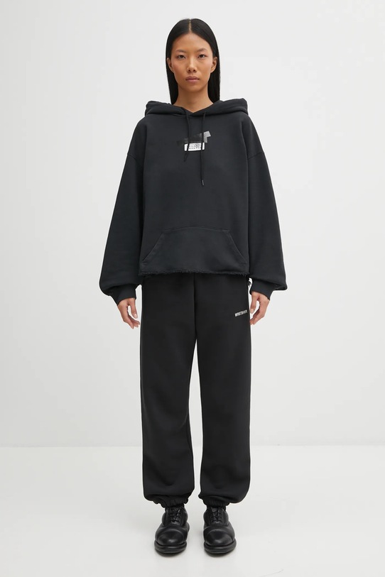 MM6 Maison Margiela bluza bawełniana S62GU0142.M25024.899 czarny