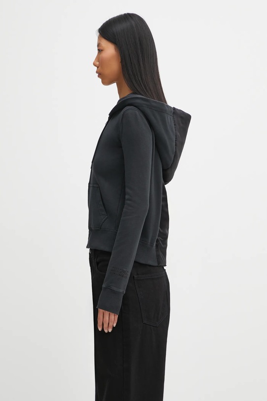 MM6 Maison Margiela bluza S62HG0030.M25024.899 czarny AW25