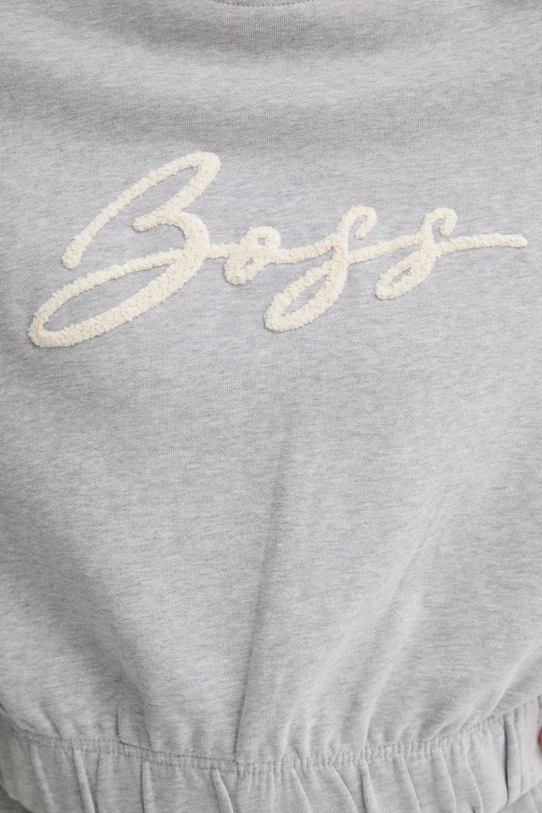 BOSS Orange hanorac de bumbac 50547796 gri