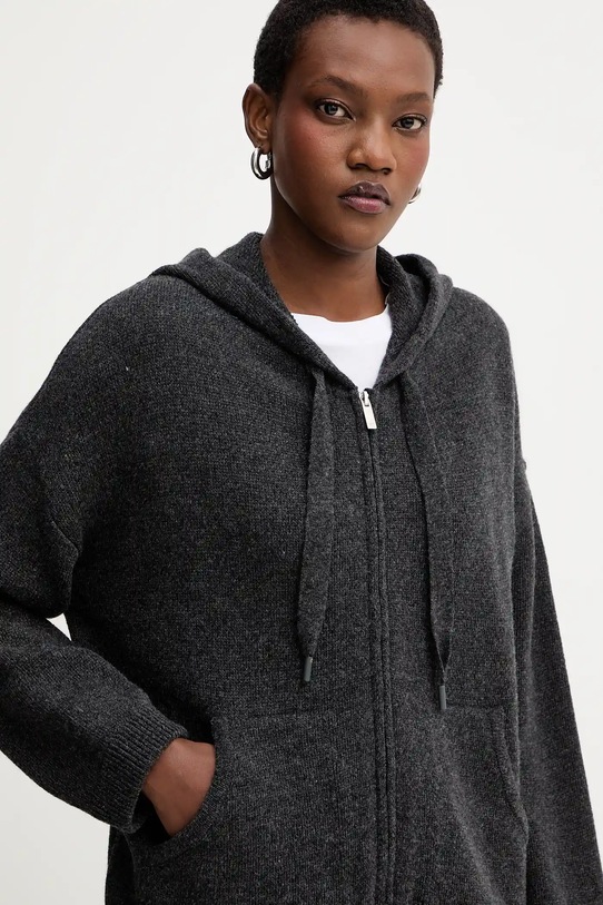Marella bluza wełniana szary 2523906015200