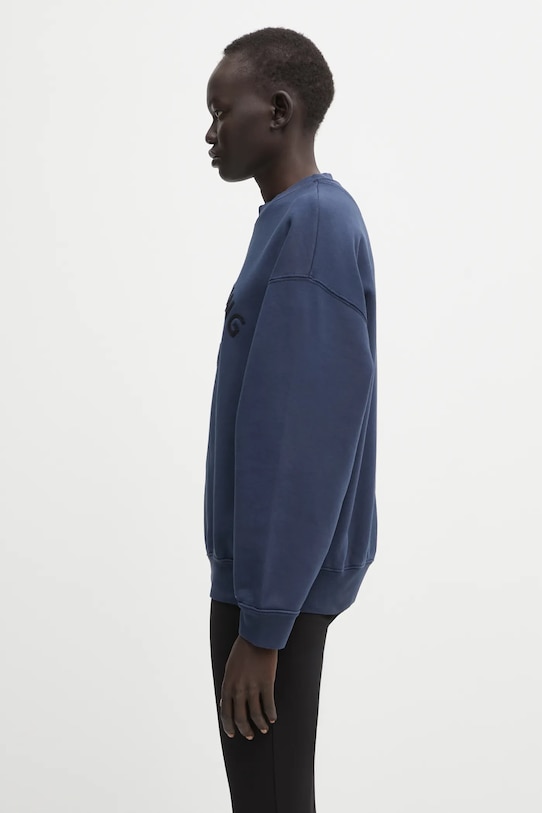 Anine Bing bluza bawełniana jaci A.08.11722 granatowy AW25