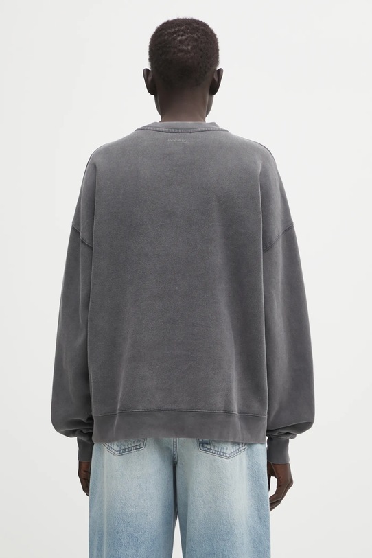 Odzież Anine Bing bluza bawełniana miles A.08.11728 szary