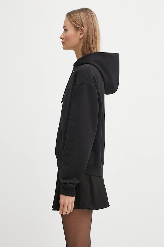 VETEMENTS bluză Logo Fitted UH76HD130B negru AW25