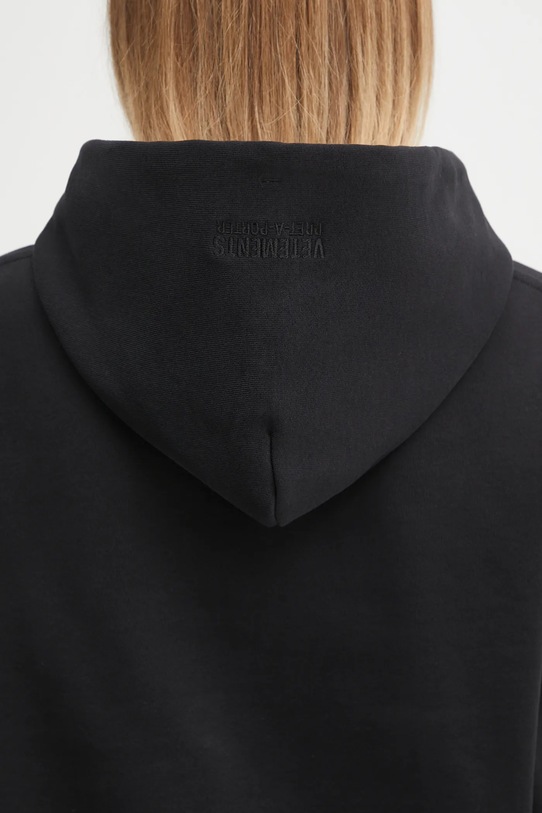 Кофта VETEMENTS Logo Fitted UH76HD130B чёрный