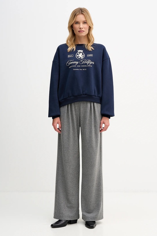 Tommy Hilfiger bluza WW0WW46128 granatowy AW25