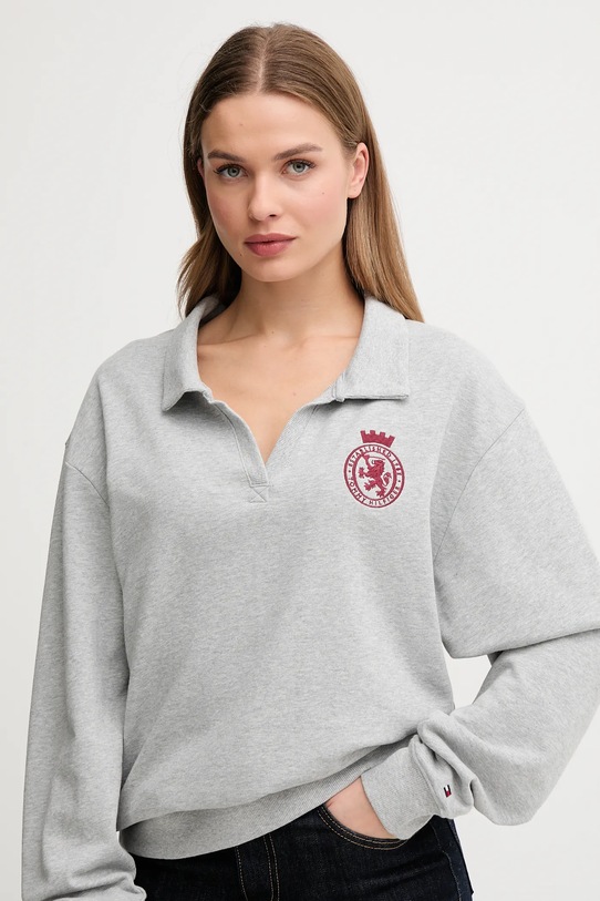 Кофта Tommy Hilfiger сірий UW0UW06078