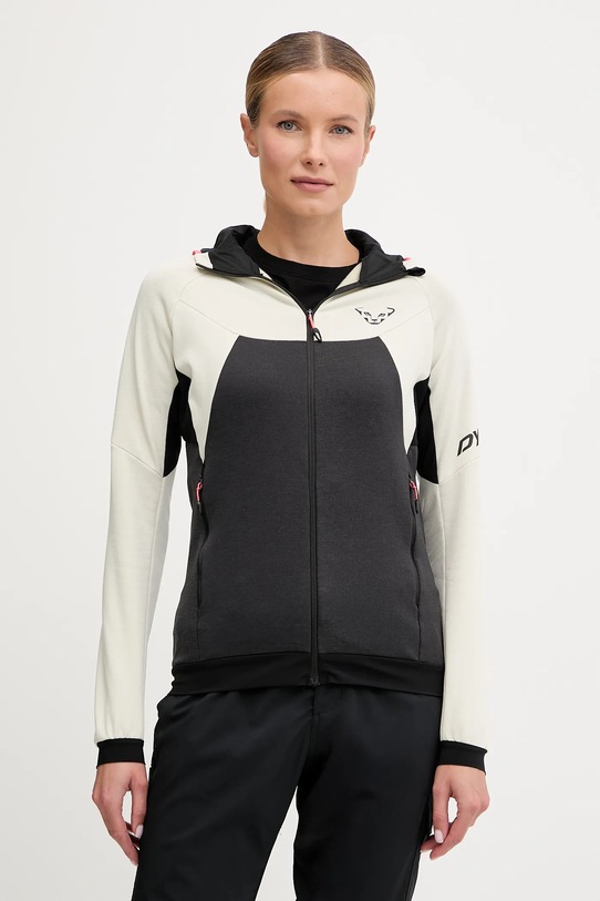 Dynafit bluza sportowa Tour wool thermal z kapturem czarny 08.0000071363