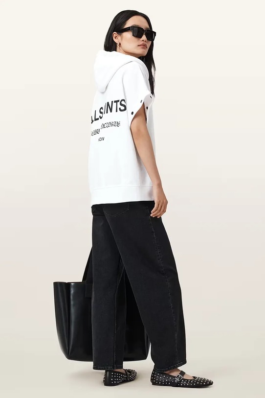 AllSaints bluza bawełniana OMNIUM W268JB