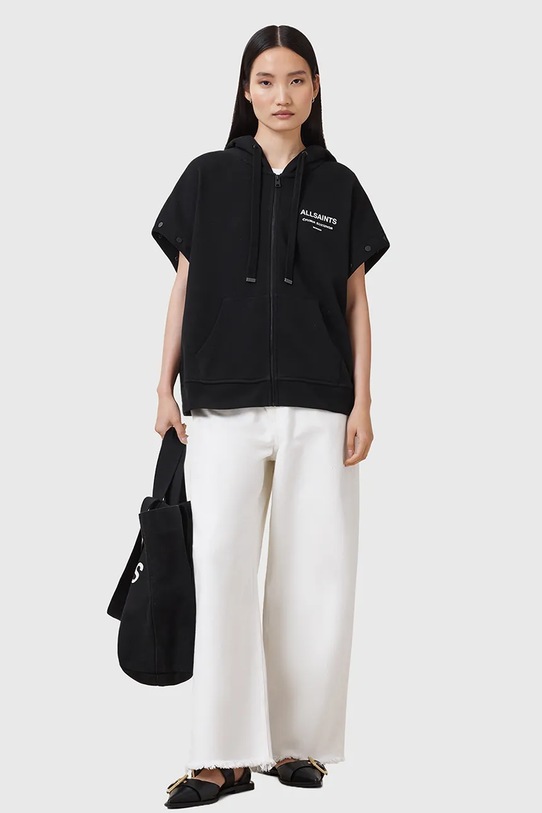 AllSaints bluza bawełniana OMNIUM W268JB
