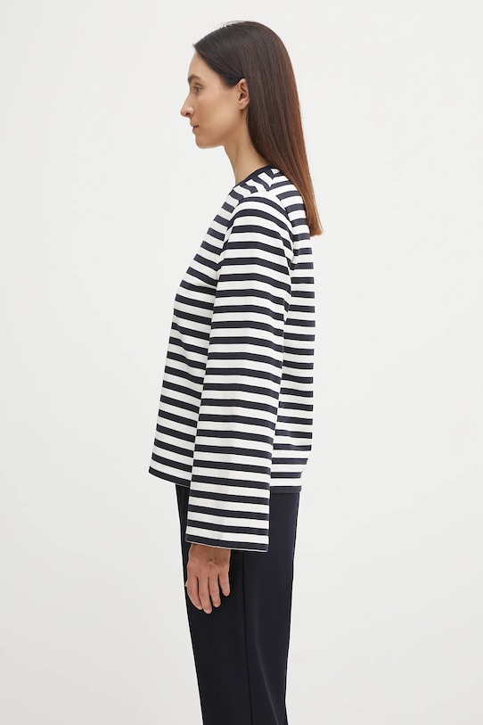 Хлопковая кофта Barbour ROBYN LOL0642 тёмно-синий AW25