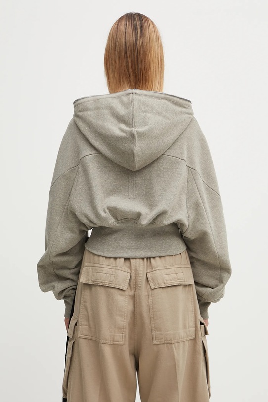 Odzież Rick Owens DRKSHDW bluza Collage Gimp DS02E7233.FGM szary