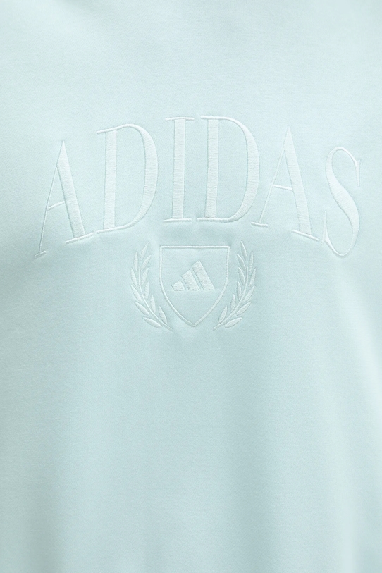 Mikina adidas Cozy JM1792 tyrkysová