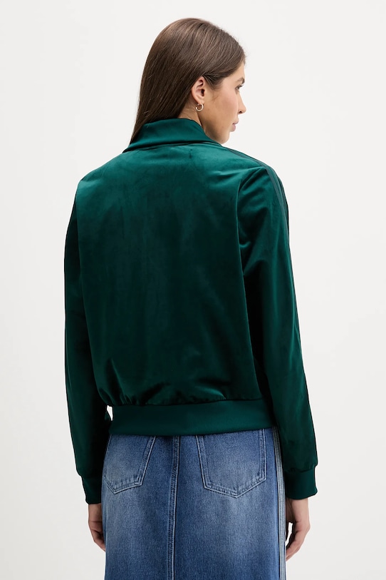 Odzież adidas Originals bluza Velvet JY2589 zielony