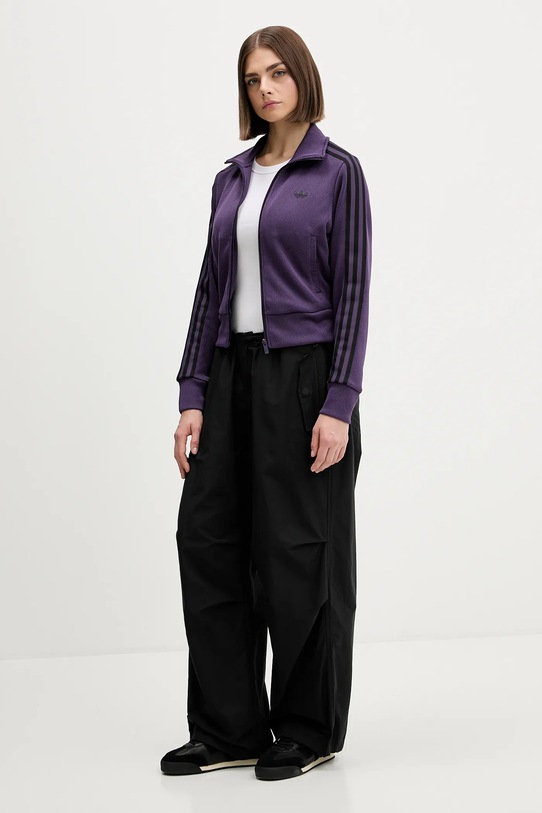 adidas Originals bluza Firebird JY2615 fioletowy AW25