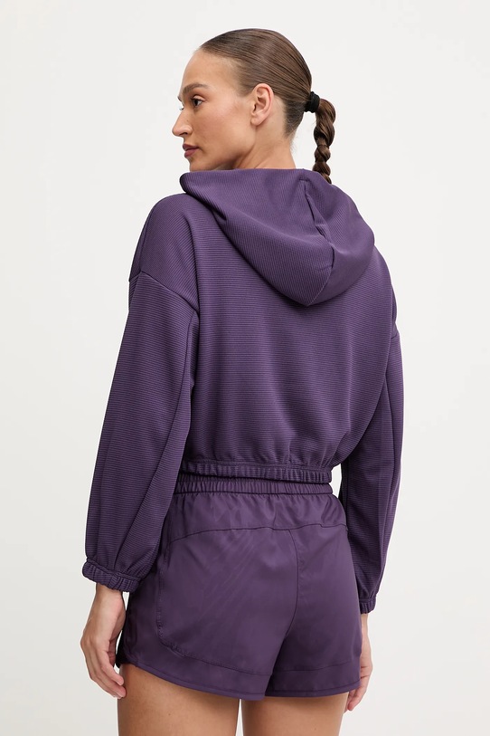 Odzież adidas Performance bluza treningowa Cover-up JY2667 fioletowy