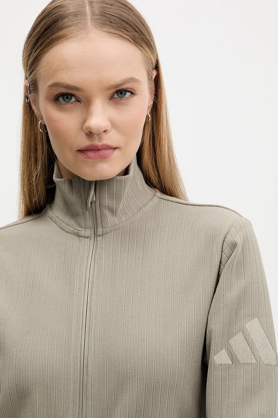 adidas bluza All Szn Winterized zielony JW7435