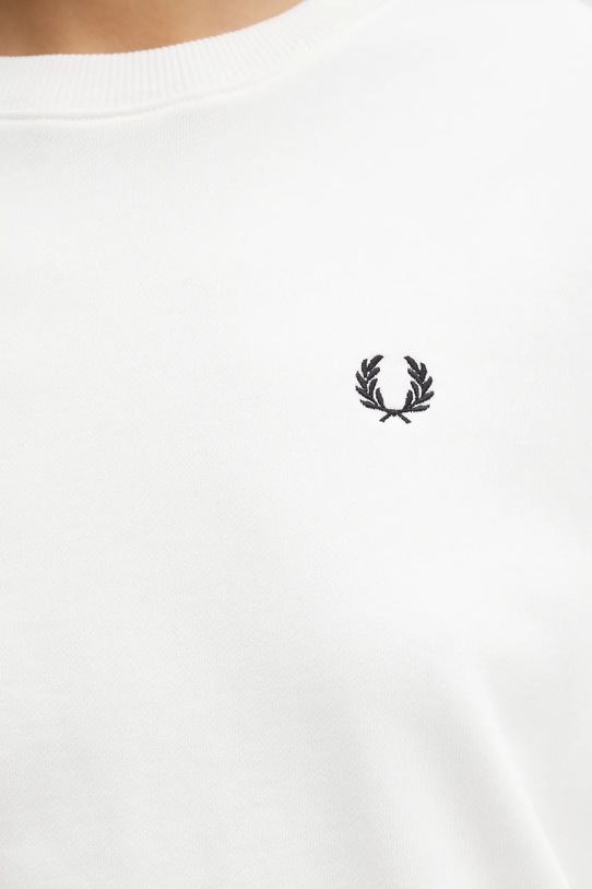 Fred Perry bluza bawełniana biały G1148