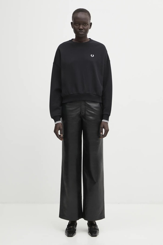 Fred Perry hanorac de bumbac G1148 negru