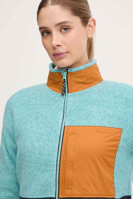 Спортивная кофта Smartwool бирюзовый SW002966