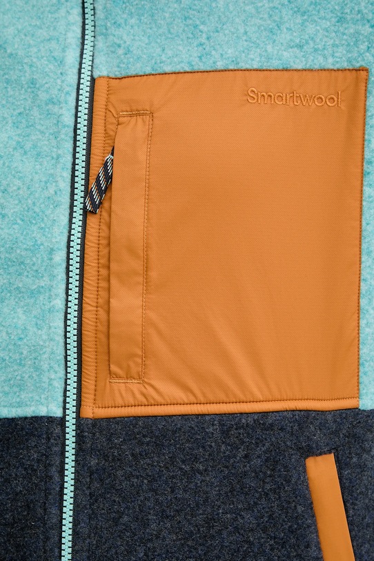 Спортивная кофта Smartwool SW002966 бирюзовый