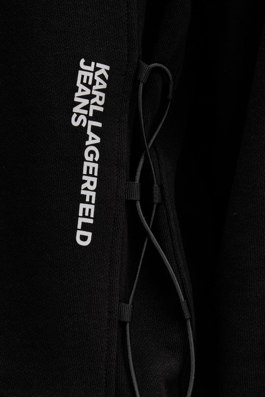 Bavlněná mikina Karl Lagerfeld Jeans A4W20005 černá