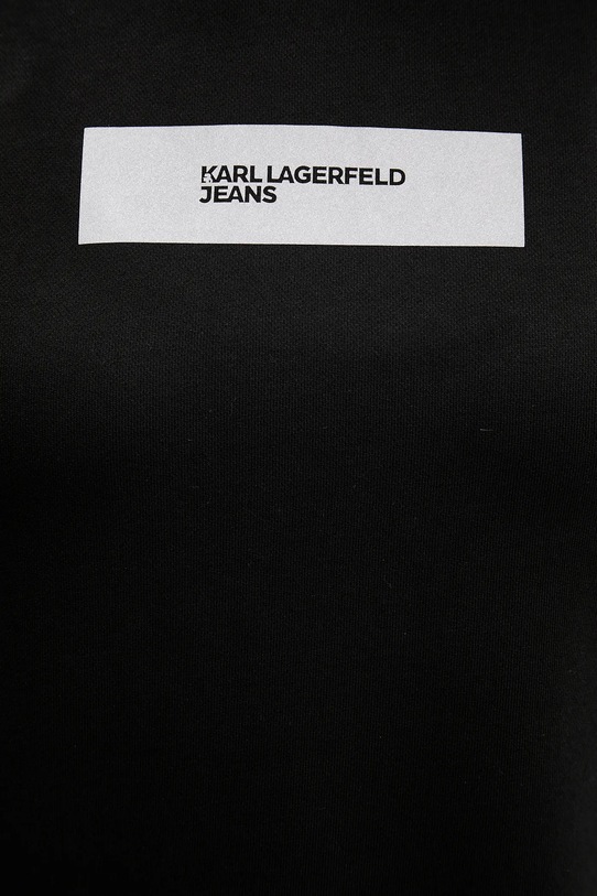 Karl Lagerfeld Jeans bluza bawełniana A4W20013 czarny