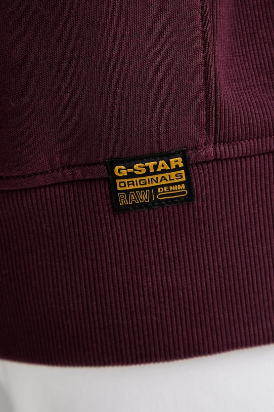G-Star bluza D21253.C235.671 bordowy