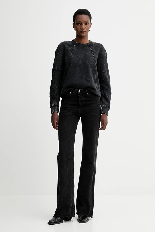 Памучен суичър G-Star D27167.D969 черен AW25