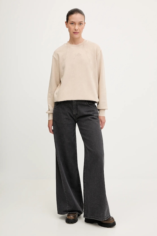 G-Star hanorac de bumbac D27173.D969 bej AW25