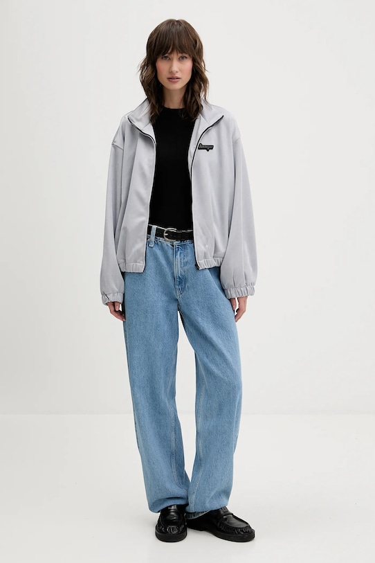 Hugo Blue bluza 50546947 szary AW25