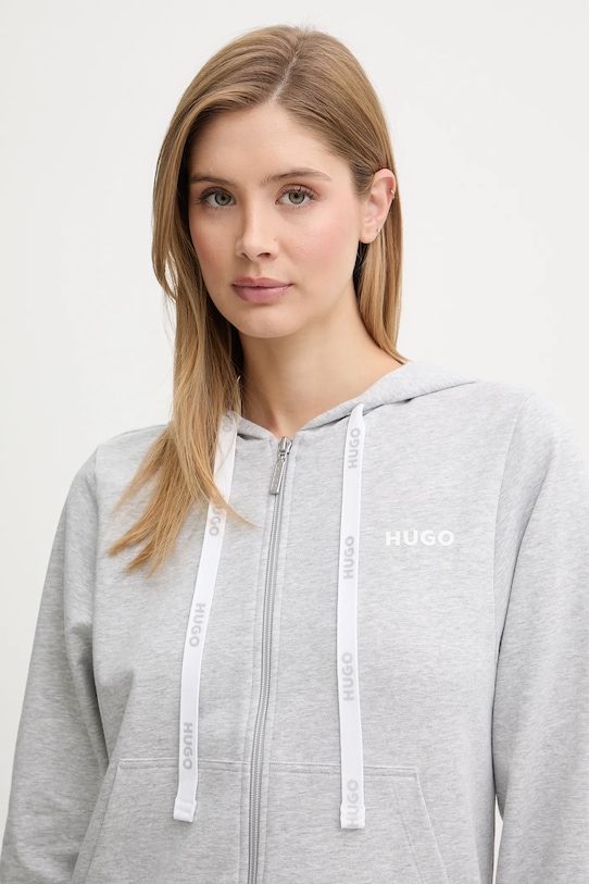 HUGO bluza lounge szary 50556350