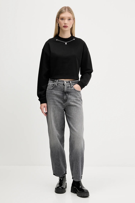Суичър HUGO 50550153 черен AW25
