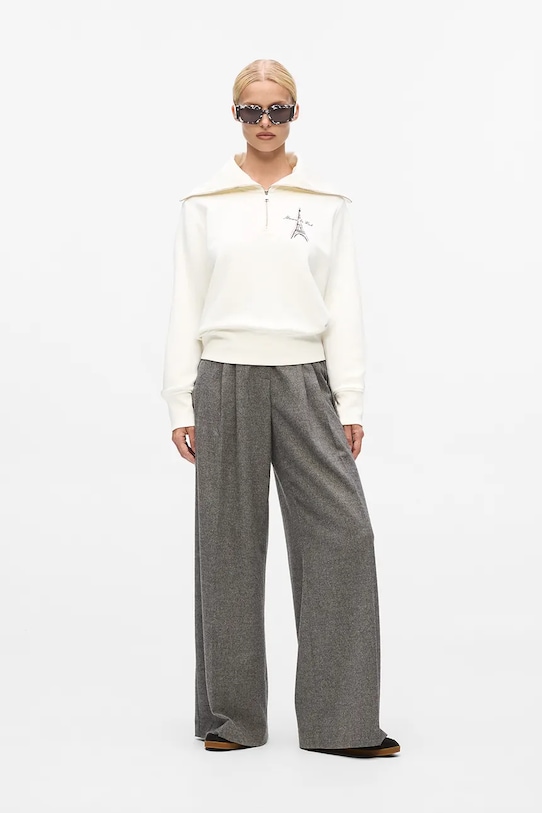 Karl Lagerfeld hanorac de bumbac bej A4W20067