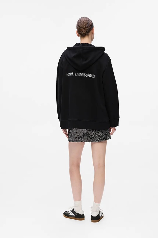 Μπλούζα Karl Lagerfeld A4W20068 μαύρο AW25