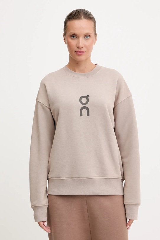 On bluza Club pozostałe beżowy 1WE10470603