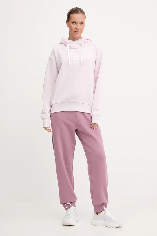 On bluza Club 1WE10043368 różowy AW25