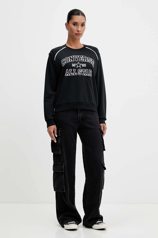 Converse bluza CVW5K257 czarny AW25