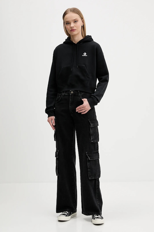 Converse bluza CVW5K527 czarny AW25