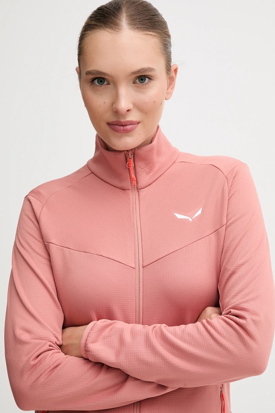 Outdoorová mikina Salewa Puez Cammino oranžová 00.0000029095