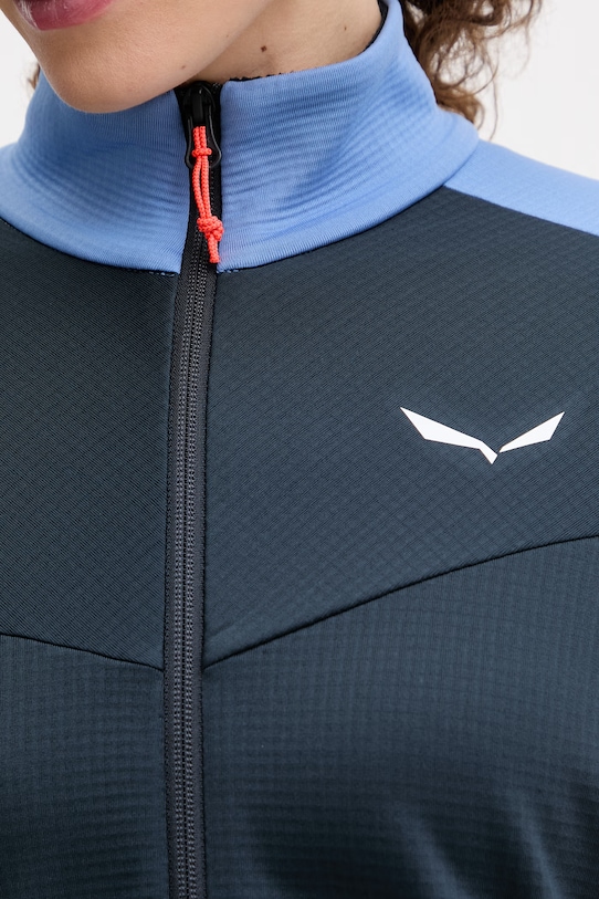 Outdoorová mikina Salewa Puez Cammino 00.0000029095 modrá