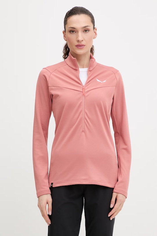 Salewa bluza outdoorowa Puez Cammino z elastanem różowy 00.0000029097