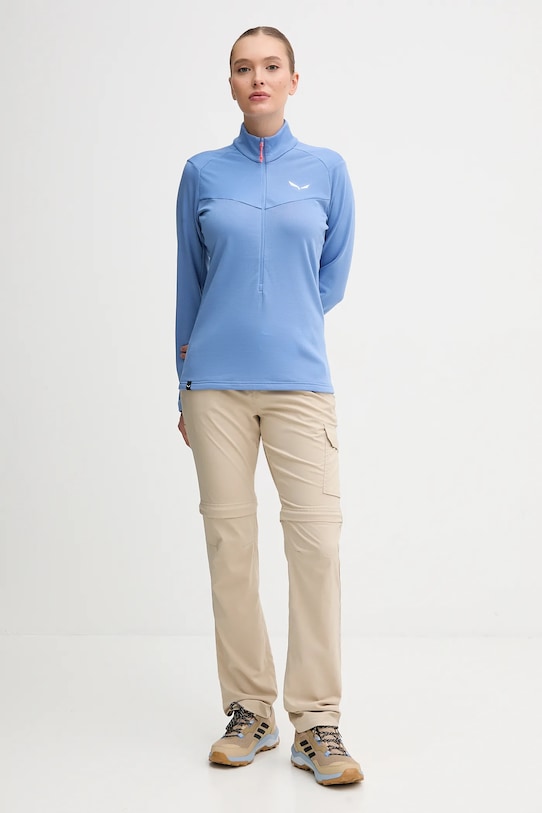 Salewa bluza outdoorowa Puez Cammino 00.0000029097 niebieski AW25