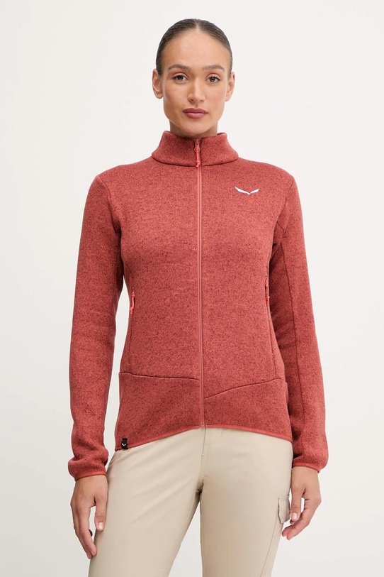 Salewa bluza sportowa Puez Rocca melanż pomarańczowy 00.0000029127