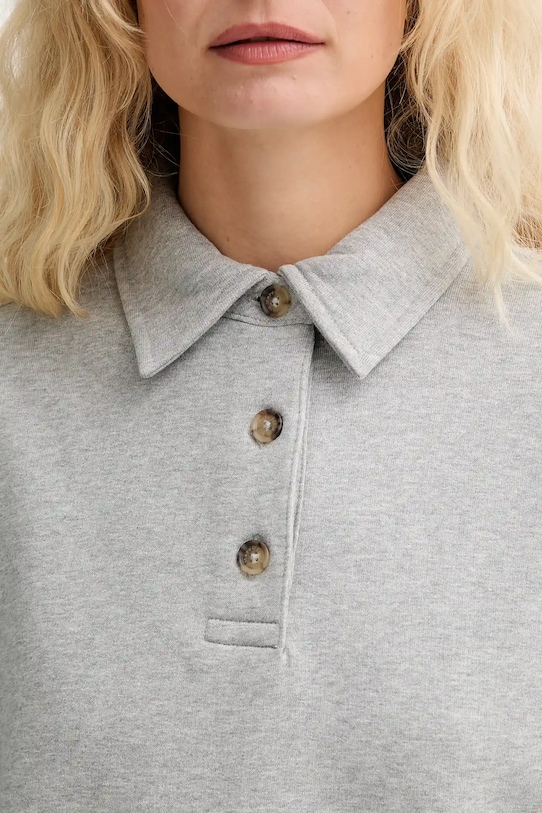 Marc O'Polo bluza bawełniana 5000007097 szary