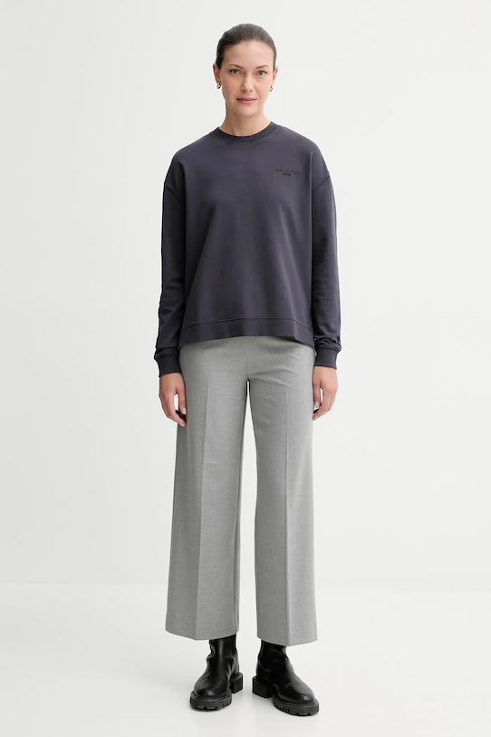 Marc O'Polo felpa in cotone 5000007724 blu navy AW25