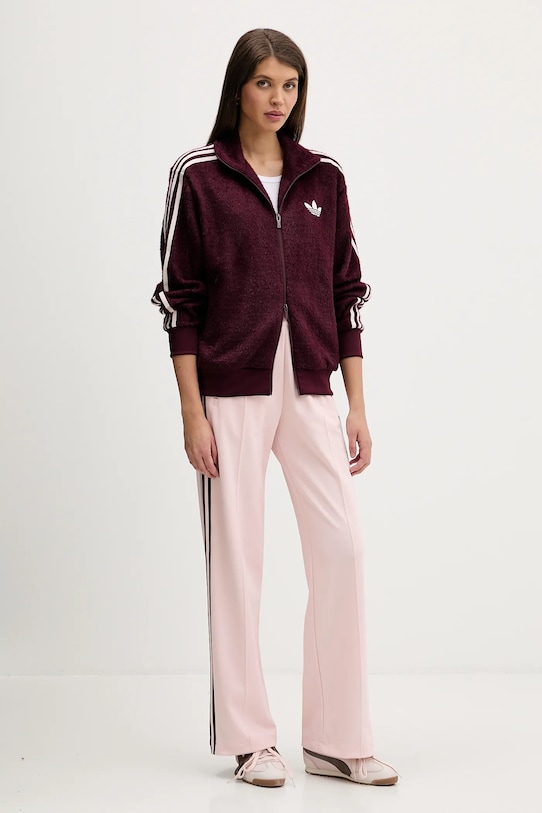 adidas Originals bluza Mohair KS0428 bordowy AW25