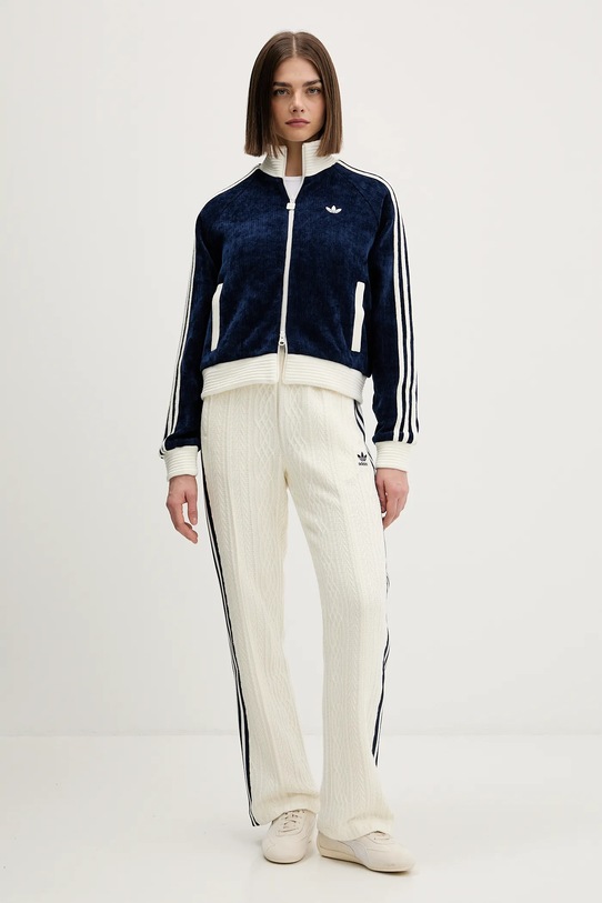 adidas Originals bluza Velour KS7779 granatowy AW25