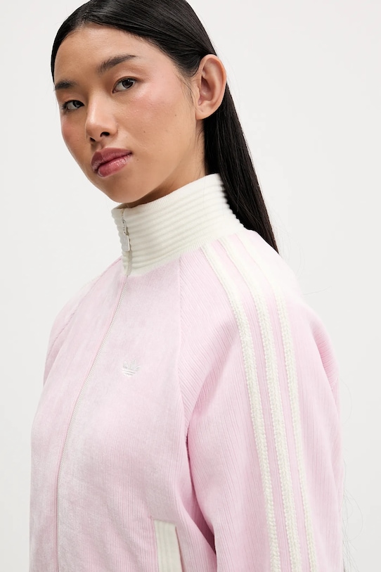 Odzież adidas Originals bluza Velour KS7780 różowy