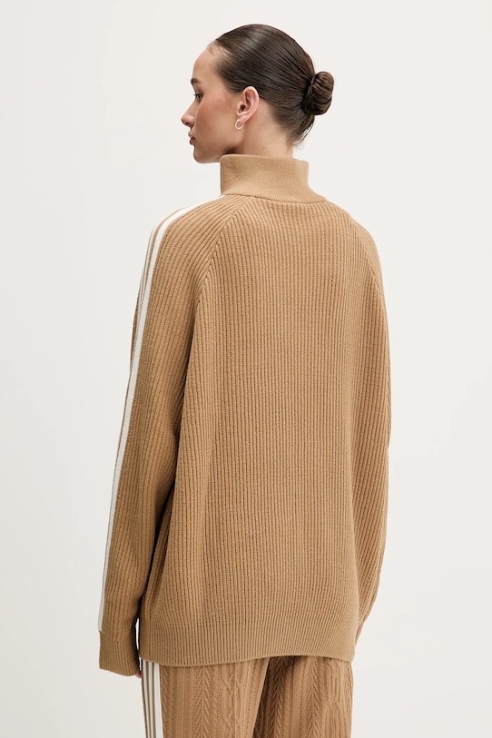 Îmbrăcăminte adidas Originals pulover Funnel KS7787 maro