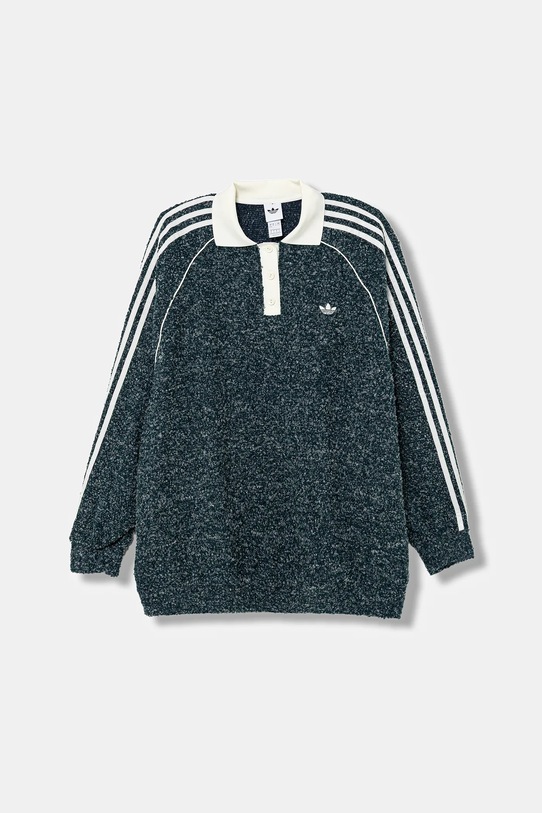 adidas Originals bluza aplikacja zielony KS7790